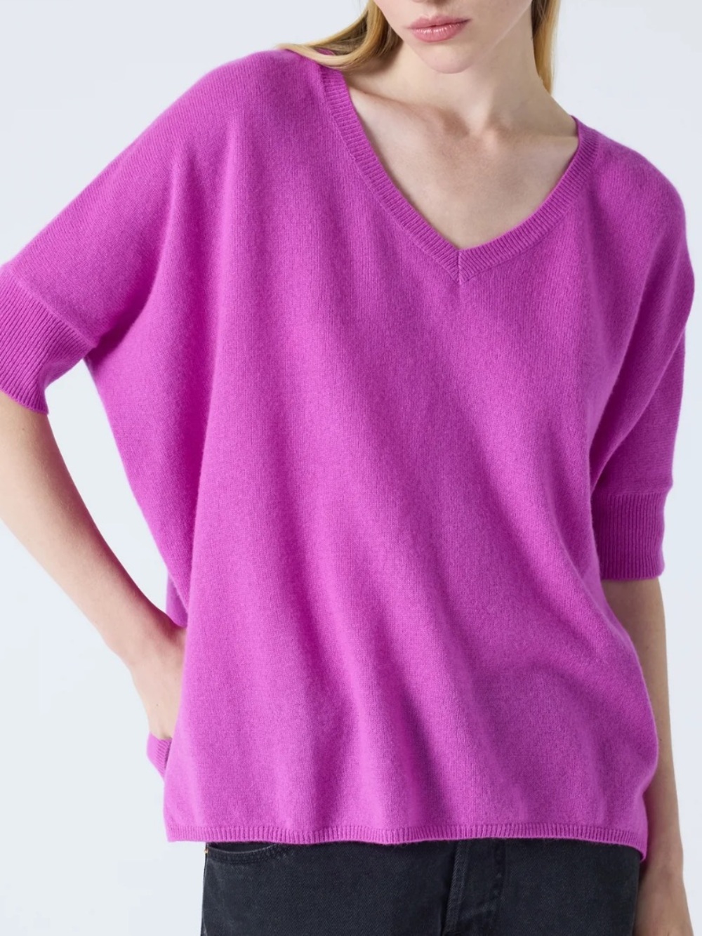 Absolutely Cashmere kate poncho sweater, Medium